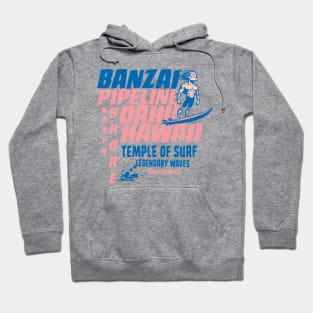 Banzai Pipeline Oahu, Hawaii Surfing Hoodie